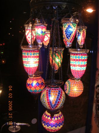 Glass Chandelier